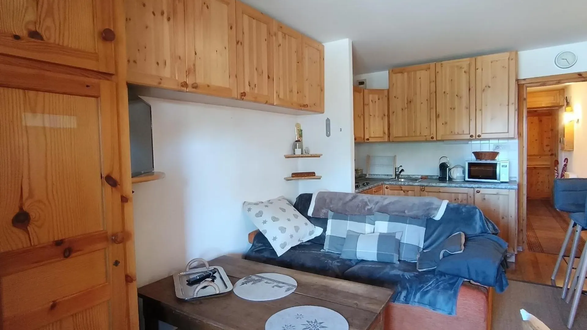 Studio Cosy Avec Terrasse, Jardin, Proche Pistes Et Commerces A Montgenevre - Fr-1-445-188